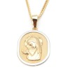 Medalla Oro Bebé Virgen Niña