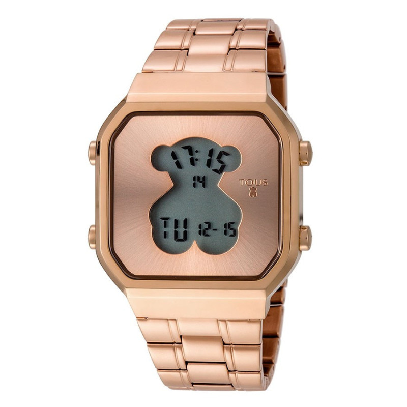 Reloj Tous Chica D-Bear Digital Dorado Brazalete 600350290