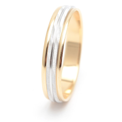 Alianza Oro Bicolor Surco