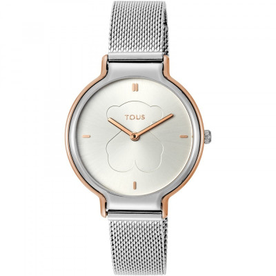 Reloj Tous Real Bear Acero Bicolor Malla