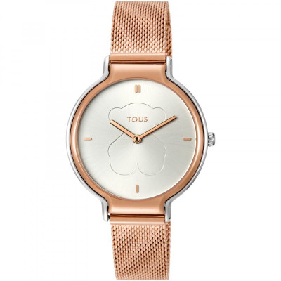 Reloj Tous Real Bear Acero Bicolor Malla