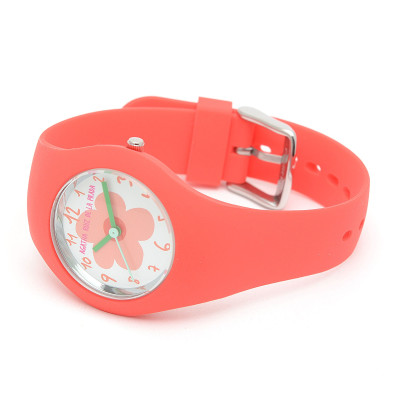 Reloj de Agatha rojo con correa de goma