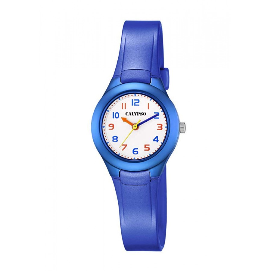 Reloj Calypso Infantil Goma Azul
