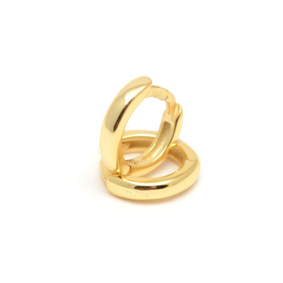 Pendientes Dorados Rosca Aros
