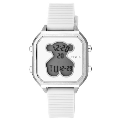 Reloj Tous Bear Digital Correa Blanca
