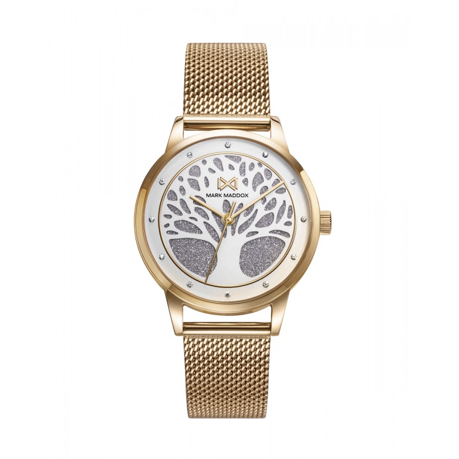 Reloj para chica Mark Maddox dorado con el Árbol de la Vida