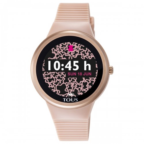 Smartwatch Tous Rond Connect Silicona Nude