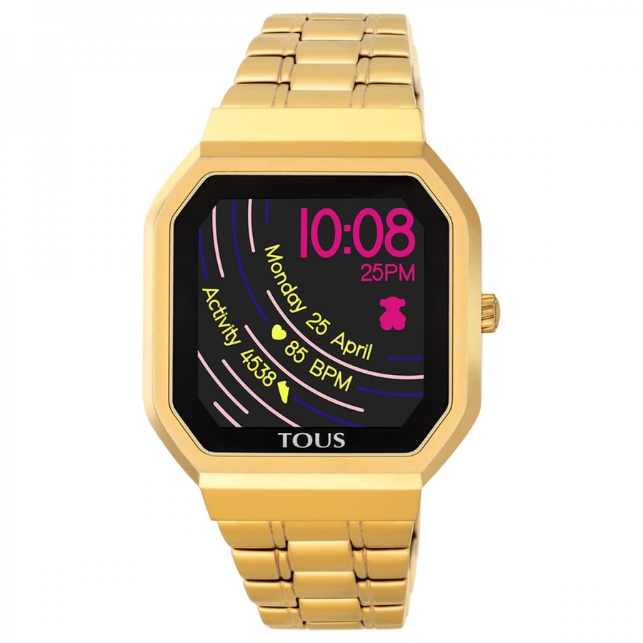 Smartwatch Tous B-Connect digital brazalete dorado