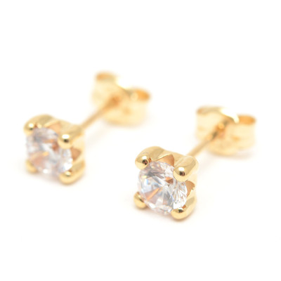 Pendientes Oro Circonita Pendientes Oro Circonita