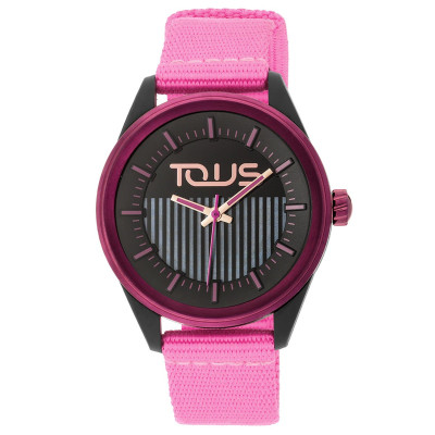 Reloj Tous Solar Correa Fucsia Vibrant Sun