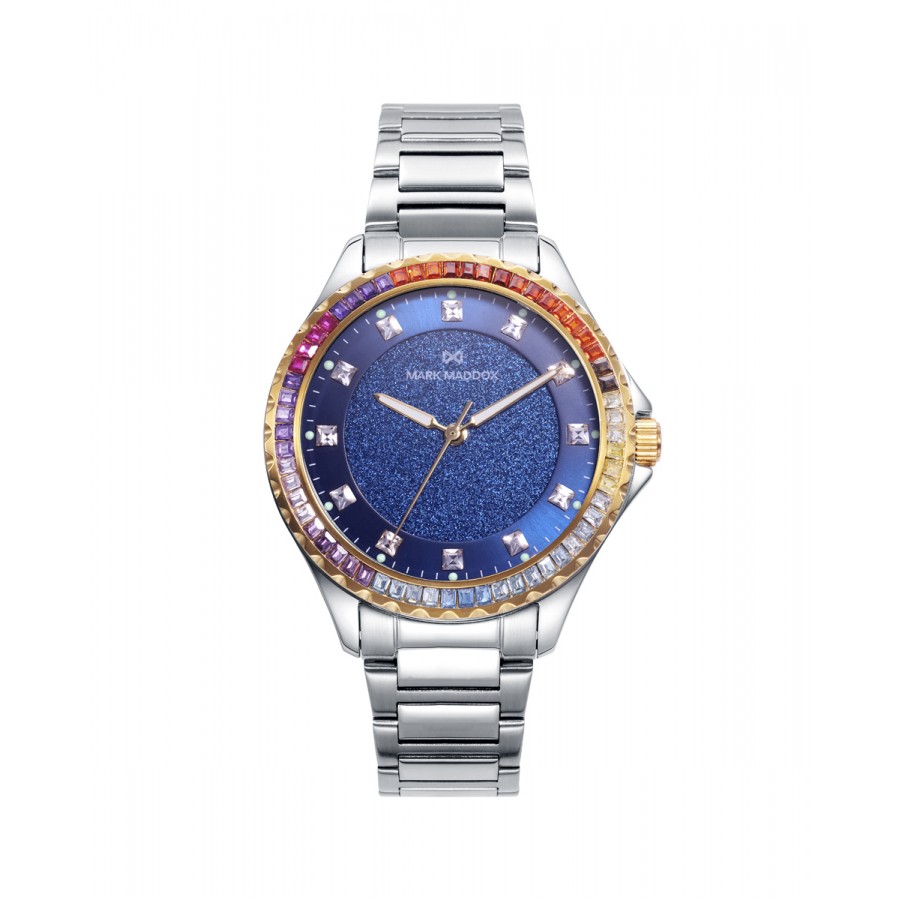 Reloj para chica Mark Maddox de colores con brazalete de acero