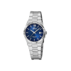 Reloj Lotus azul sumergible con brazalete de acero