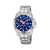 Reloj para chico Festina azul deportivo con brazalete de acero