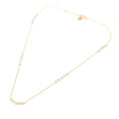 Gargantilla Oro LeCarré Perlas Naturales