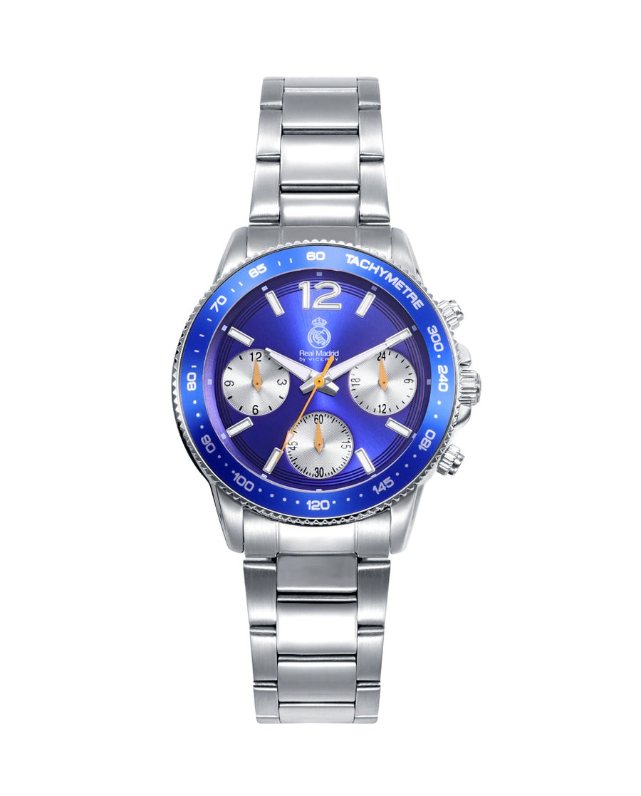 Reloj Viceroy Real Madrid Niño Acero Inoxidable y Silicona Azul Analógico  471216-37