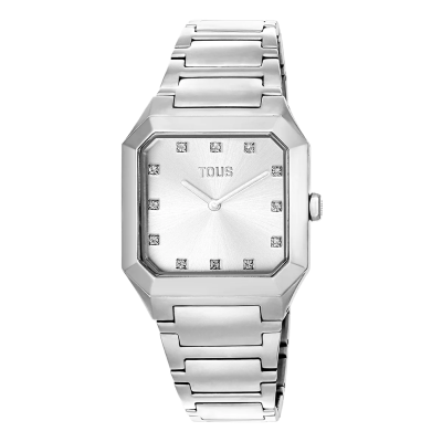 Reloj Tous Cuadrado Brazalete Acero