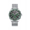 Reloj para chico Mark Maddox verde deportivo con brazalete de acero