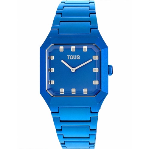 Reloj Tous Cuadrado Azul Brazalete