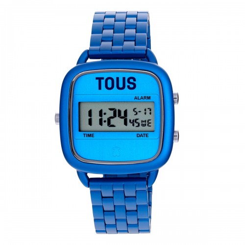 Reloj Tous Azul Digital D-Logo Brazalete