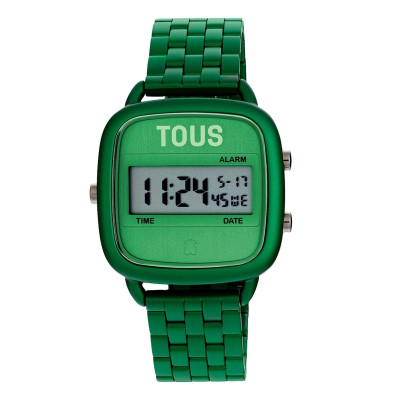 Reloj Tous Digital DLogo Brazalete Verde