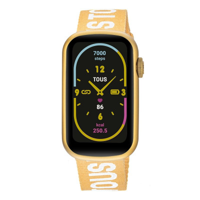 Reloj Tous Smart Band Amarillo y Blanco