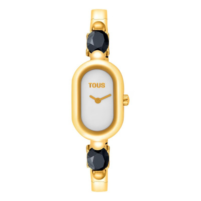 Reloj Tous Dorado Onix Brazalete