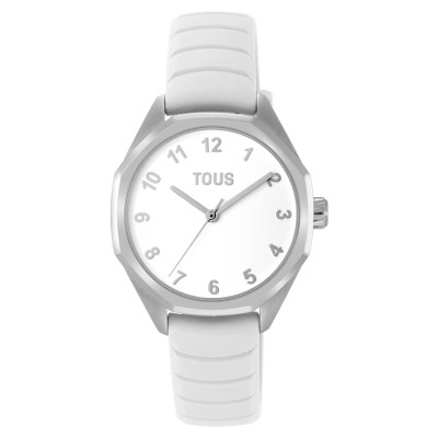 Reloj Tous Now Correa Blanca