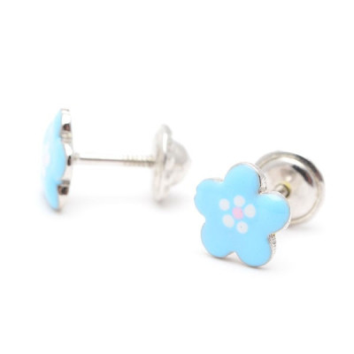 Pendientes Plata La Petra "Flor"