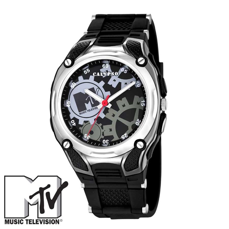 Reloj MTV Caucho Negro