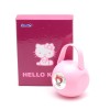 Portachupete Rosa Hello Kitty Corazón