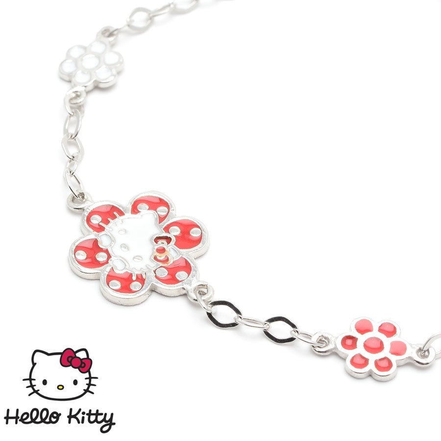 Pulsera Hello Kitty Flor